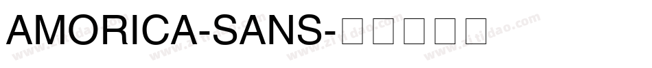 AMORICA-SANS字体转换