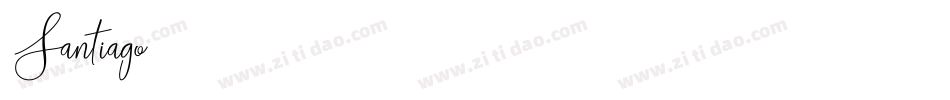 Santiago字体转换
