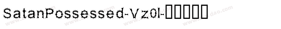 SatanPossessed-Vz0l字体转换