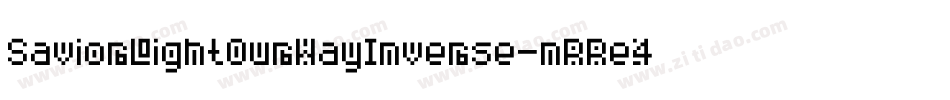 SaviorLightOurWayInverse-nRRe4字体转换