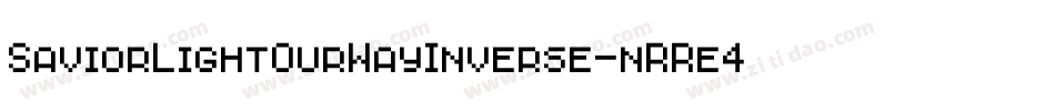SaviorLightOurWayInverse-nRRe4字体转换