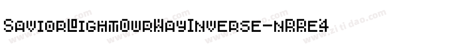 SaviorLightOurWayInverse-nRRe4字体转换