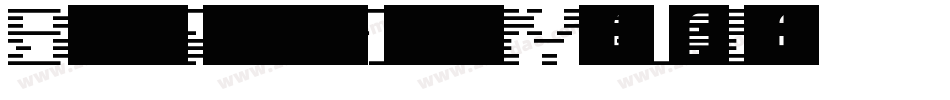 BanjinScanlinesItalic-YzzLa字体转换
