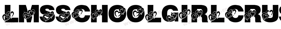 LmsSchoolGirlCrush-MWeB字体转换