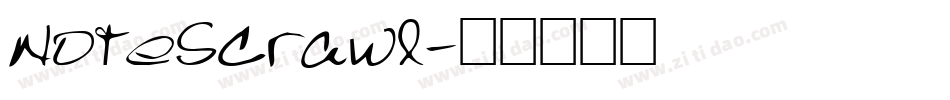 NoteScrawl字体转换
