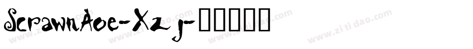 ScrawnAoe-Xzj字体转换