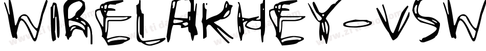 WireLakhey-V5Wy字体转换