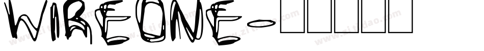WireOne字体转换