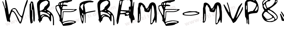 Wireframe-MVp8J字体转换