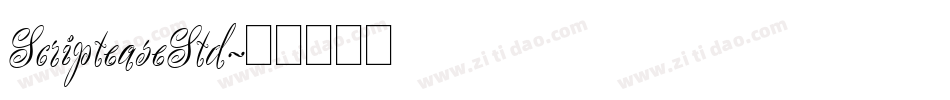 ScripteaseStd字体转换