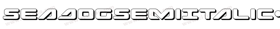 SeaDogSemiItalic-JLpB字体转换