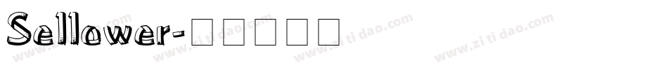 Sellower字体转换