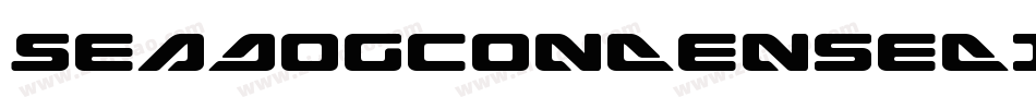 SeaDogCondensedItalic-er9e字体转换