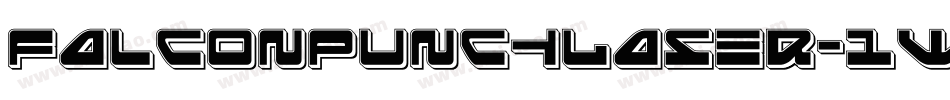 FalconPunchLaser-1W34字体转换