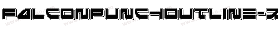 FalconPunchOutline-R4al字体转换