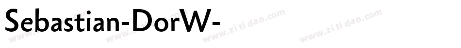 Sebastian-DorW字体转换