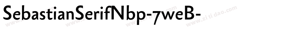 SebastianSerifNbp-7weB字体转换