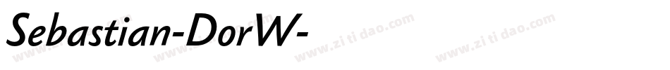Sebastian-DorW字体转换