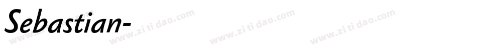 Sebastian字体转换