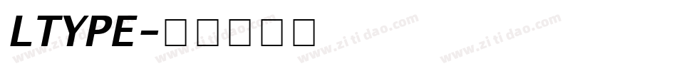 LTYPE字体转换
