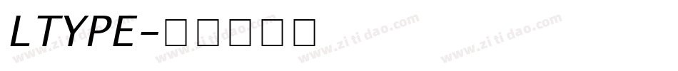LTYPE字体转换