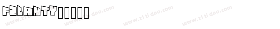 fzlanty字体转换