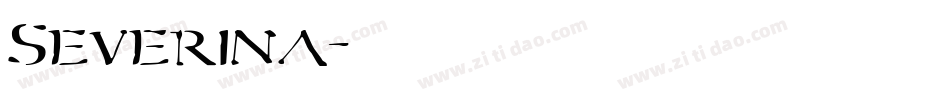 Severina字体转换