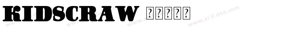 KidScraw字体转换