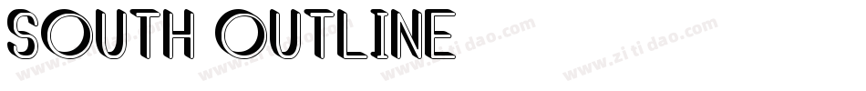 South-Outline字体转换