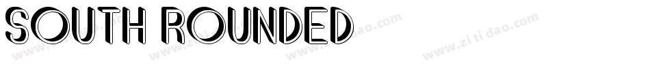 South-Rounded字体转换