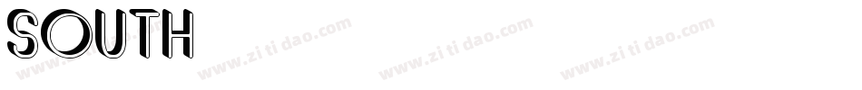 South字体转换