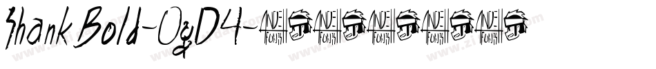 ShankBold-0gD4字体转换