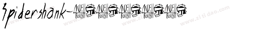 Spidershank字体转换