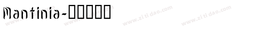 Mantinia字体转换