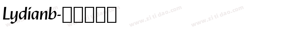 Lydianb字体转换