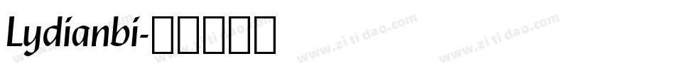 Lydianbi字体转换