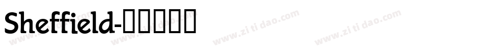 Sheffield字体转换