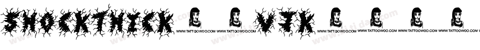 Shockthick-2vJK字体转换