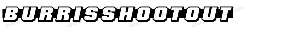 BurrisShootOut字体转换