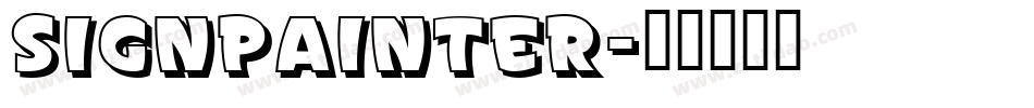 SignPainter字体转换