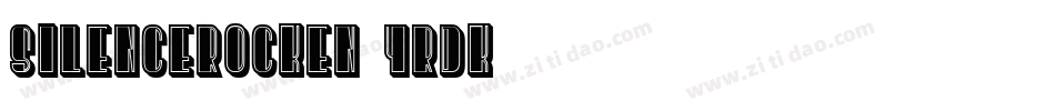 SilenceRocken-4rDK字体转换