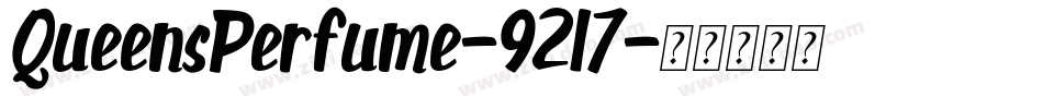 QueensPerfume-9217字体转换