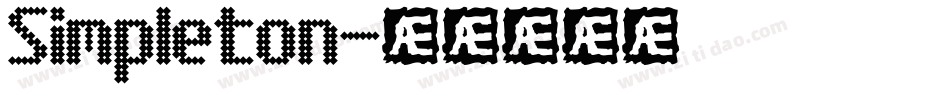 Simpleton字体转换