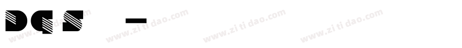 DG_Sinaloa字体转换