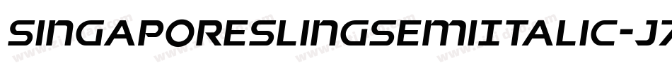 SingaporeSlingSemiItalic-J79o字体转换 SingaporeSlingSemiItalic-J79o字体转换