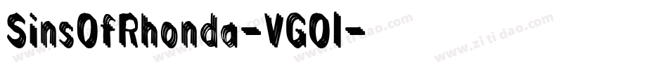 SinsOfRhonda-VGOl字体转换