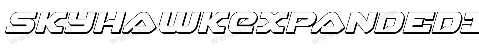 SkyhawkExpandedItalic-YpL2字体转换