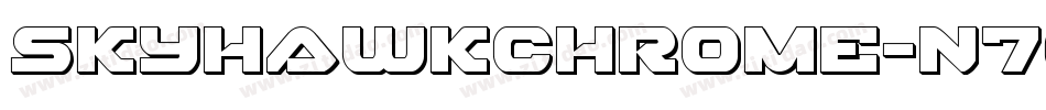 SkyhawkChrome-n7GO字体转换
