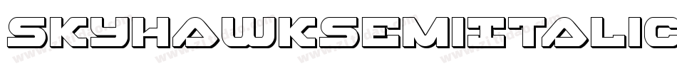 SkyhawkSemiItalic-gY4E字体转换