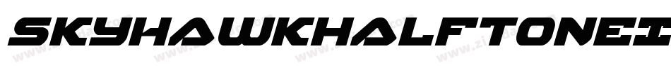 SkyhawkHalftoneItalic-Mg8P字体转换 SkyhawkHalftoneItalic-Mg8P字体转换
